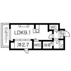 Almo Casa三国ケ丘の物件間取画像